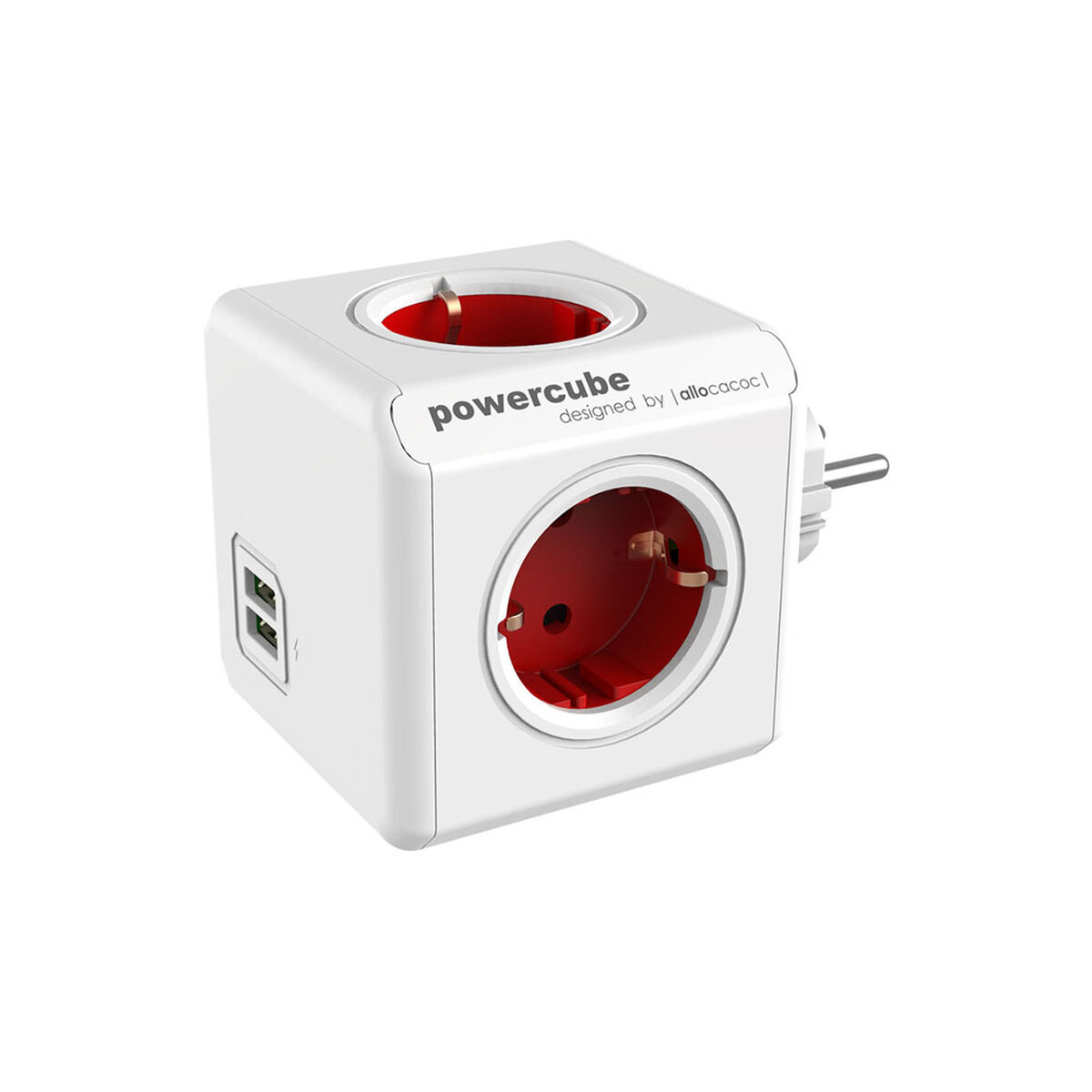 Placă de Circuit Puncte de Conectare Cub Allocacoc Powercube Original 1202 USB 250 V 16 A